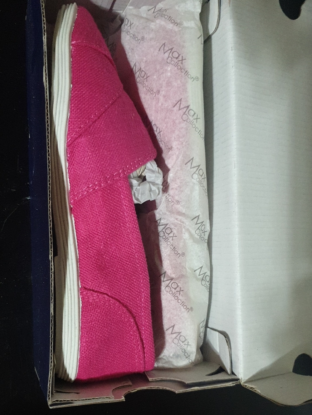 Hot Pink Canvas Slip-On Shoe